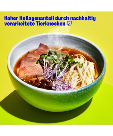 J. Kinski Organic Pasture Beef Broth (6x525ml) - Slow-Cooked Bone Broth Rich in Protein & Collagen | Low Carb Soup - Buy Online on GoSupps.com