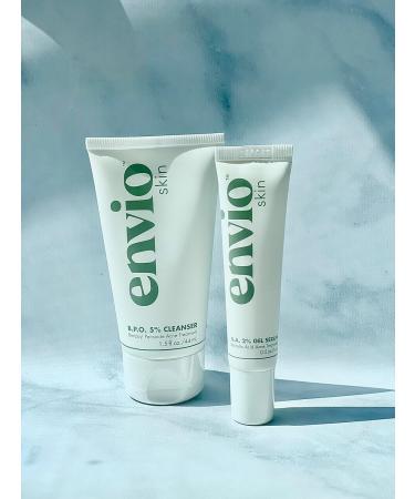 Envio Medical Grade BHA 2% Salicylic Acid Gel Serum - Natural Exfoliation Clear Whiteheads & Blackheads - 30 Day Supply 0.7 Fl Oz - International Shipping Available - Buy Online on GoSupps.com