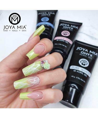Joya Mia ONYX Acryl Gel System Hard Gel Builder Gel Poly Gel (BLACK) - Buy Online on GoSupps.com