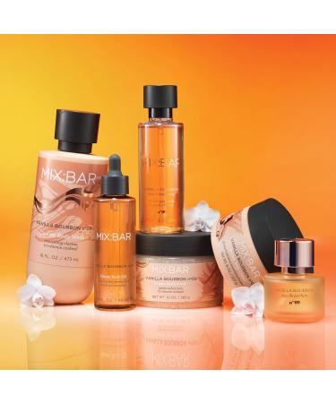 MIX:BAR Vanilla Bourbon Sugary Body Scrub for Women Exfoliating & Cleansing with Niacinamide Panthenol & Vitamin C Paraben Free Vegan 10oz - Buy Online on GoSupps.com