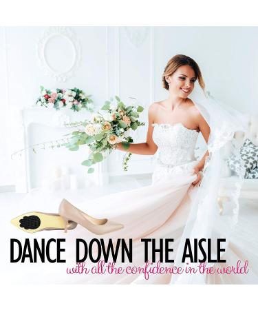 Catwalk Clawz Anti-Slip Grip Pads for Red Bottom Shoes - High Heel Sole Protector, Women's Size Foot Pads - Black Rubber - Buy Online on GoSupps.com