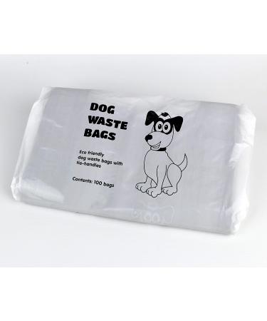 Pack of Dog Poo Bags - 500 x Dog Waste Bags - Black with Tie Handles (1 Pack of 500) 1 count (Pack of 1) - Buy Online on GoSupps.com