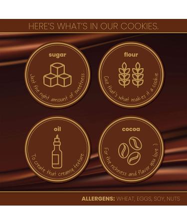 Barnetts Chocolate Cookies Sampler Gift Baskets - Gourmet Vegan Variety Box for Birthday, Holiday, Corporate, Christmas, Mothers and Fathers Day - Candy Basket Delivery - Buy Online on GoSupps.com