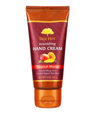 Tree Hut Nourishing Hand Cream Tropical Mango  3oz  Ultra Hydrating Hand Cream for Nourishing Essential Body Care