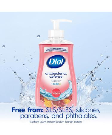 Dial Antibacterial Liquid Hand Soap Pomegranate Tangerine 325ml Tangerine 325 ml (Pack of 1) - Buy Online on GoSupps.com
