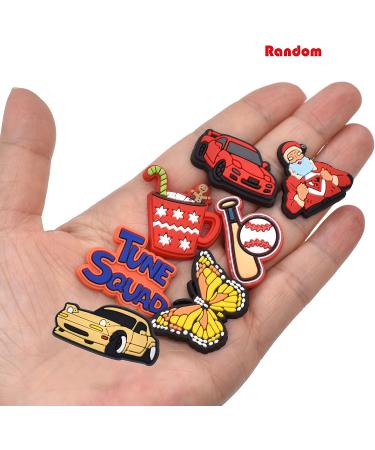 Pabucle Clip Buckle Charms Lot - Random PVC Charms for Clog Shoes Decoration (25-200PCS) - Buy Online on GoSupps.com