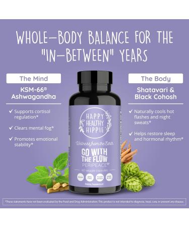 Happy Healthy Hippie PeriPeace Supplements for Women & Organic Beet Root Capsules - Buy Online on GoSupps.com