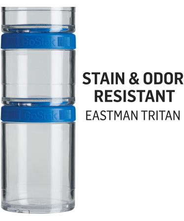 GoStak Teal Portable Stackable Containers - Starter 4 Pack for Meal Prep & Travel - Buy Online on GoSupps.com