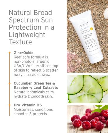 Kerstin Florian Sheer Mineral Body Sunscreen SPF 30 - Waterproof UVA/UVB Protection - Reef Safe Formula - 6 fl oz - Buy Online on GoSupps.com