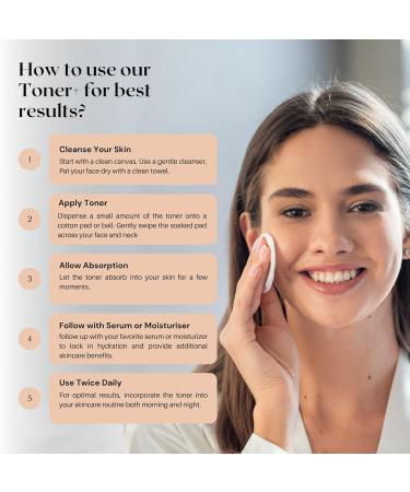Anti Ageing Toner - Organic Facial Lotion | Repairs Skin Fine Lines Wrinkles Reduce Dirk Circles with Multivitamin Formula - Hydrating Toning Lotion | 200ml - Buy Online on GoSupps.com