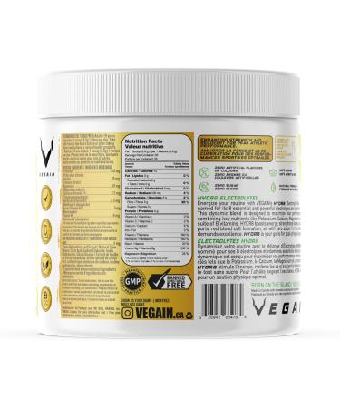 HYDR8 Electrolytes Citrus Charge - All-Natural Hydration Blend | 36 Servings | Zero Sugar No Artificial Additives | Banned Substance Free - Buy Online on GoSupps.com