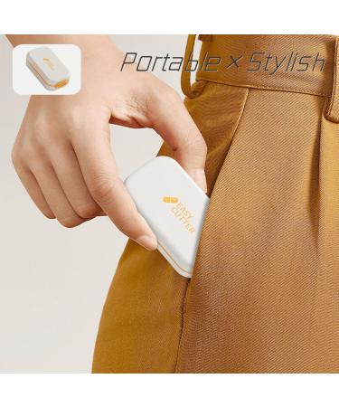 Travel Pill Cutter & Splitter for Small & Large Pills - Portable Vitamin Tablet Cutter (1-Pc A - Buy Online on GoSupps.com