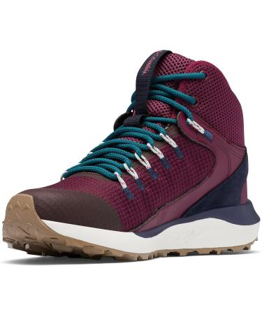 Columbia Women's Trailstorm Mid Waterproof Hiking Shoe 9 Marionberry/Deep Water - Best Choice for Outdoor Adventures - Buy Online on GoSupps.com