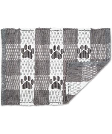 Bone Dry Buffalo Check Gray Placemat 12x18 - Set of 4 - Buy Online on GoSupps.com