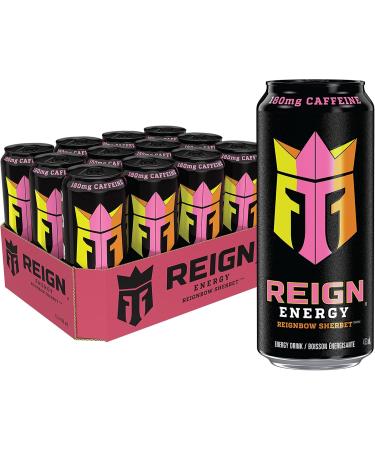 Reign Body Fuel fitness & Performance Drink Orange Dreamsicle 12 Count & Reignbow Sherbet 473mL Cans Pack of 12 Orange Dreamsicle+ Reignbow Sherbet - Buy Online on GoSupps.com