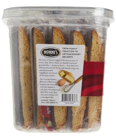 Nonni's Biscotti Value Pack - Cioccolati & Hazelnut Flavors - 33.25 oz - Larger Cookies - Red Tin - Buy Online on GoSupps.com