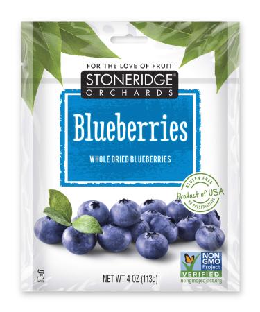 Stoneridge Orchards Blueberries Whole Dried Blueberries 4 oz (113 g)