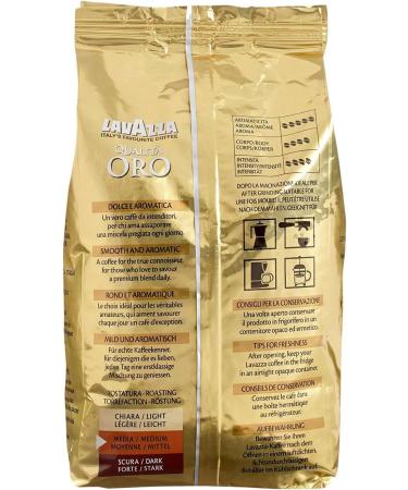  Lavazza Lavazza Qualit Oro Lot de 6 haricots entiers (6 x 1 kg) - Buy Online on GoSupps.com