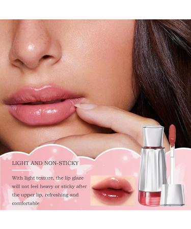 Lip Gloss L56 Liquid Lipstick with Moisturizing Shine Tint Mirror Shine Formula Glossy Lip Glaze Makeup Longlasting moisture for hydrating lips and a radiant look PK02 - Buy Online on GoSupps.com
