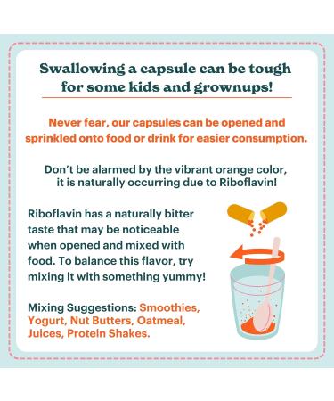 MamaDoc Rx MigraKids Comfort | Riboflavin Magnesium & CoEnzyme Q10 | Pediatric Science-Backed Migraine Support | Kids and Teens Ages 6+ | 120 Capsules - Buy Online on GoSupps.com