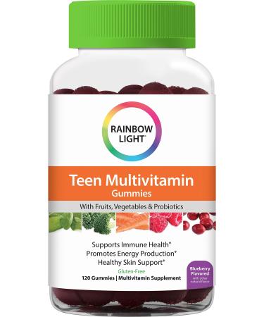 Rainbow Light Teen's Multivitamin Blueberry  120 Gummies