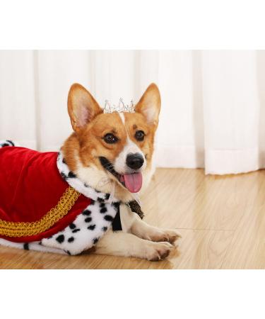 Lovelyshop The phallus collection gold-plated royal saury pearls with fully trained dogs and cats hair accessories in medium. Gold M