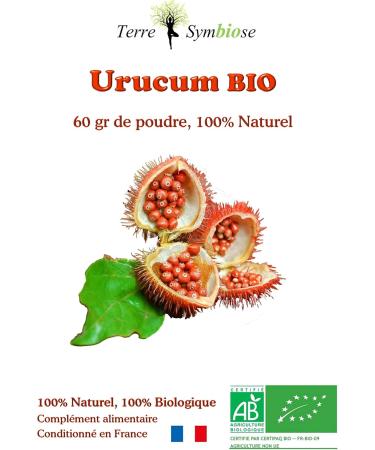 Urucum BIO - 60 g powder - Buy Online on GoSupps.com