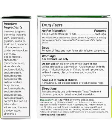 Terrasil Tinea Versicolor Treatment Max - 1.76oz Tube & Soap Bar Combo Pack - Buy Online on GoSupps.com