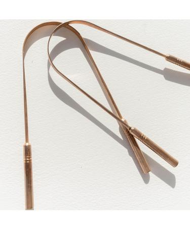 Estrella Naturals Pacer Tongue Scraper - Improve Oral Health with Stainless Steel Cleaner - Buy Online on GoSupps.com