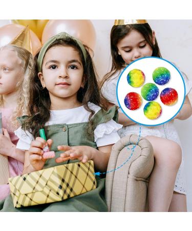 Cluhertvy Astro Jump Ball - High Bouncing Galaxy Ball Toy for Kids | Colorful Mini Rubber Ball Party Gift - Buy Online on GoSupps.com