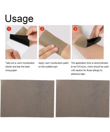 Moxa Moxibustion Patch - 40 Pieces for Absinthe Pain Relief | Muscle & Joint Pain Relief - Buy Online on GoSupps.com