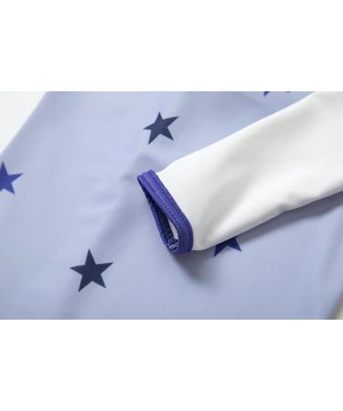 BONVERANO Baby Boys Swimsuit/Sunsuit UPF 50+ with Sun Hat | 2-3 Years | Purple - Buy Online on GoSupps.com