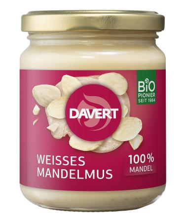 DAVERT Organic White Almond Spread 250g (Pack of 3)
