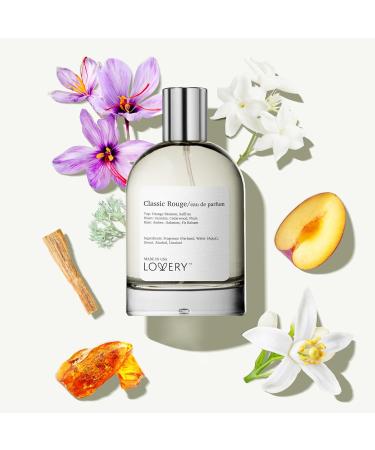 LOVERY Classic Rouge Eau de Parfum Inspired by B.accarat R.ouge 540 Long Lasting Perfume for Women & Men Clean Fragrance Perfume Spray 100ml Perfumes for Women Birthday Gifts - USA Classic Rouge USA 3.4 Fl Oz (Pack of 1) - Buy Online on GoSupps.com