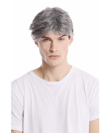WIG ME UP GFW1168-44 Men's Short Fashion Wig - Youthful Grey & Black Style | International Shipping - Buy Online on GoSupps.com