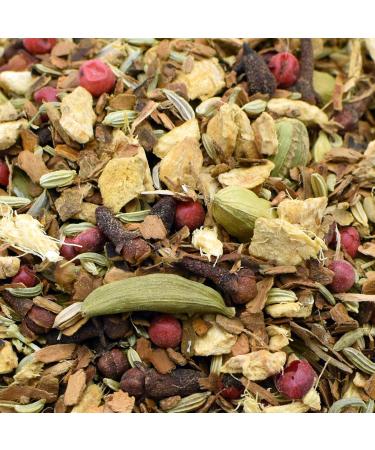  Chabioth Chabioth - Organic Ayurvedic Chai Masala Herbal Tea 200g - with Indian spices - blended and packaged in France - biodegradable sachet - Buy Online on GoSupps.com