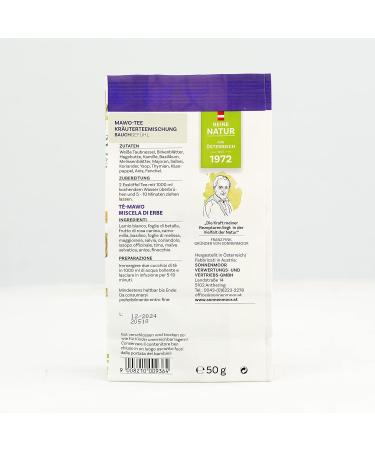  SonnenMoor SonnenMoor MAWO Belly Feeling - Loose Herbal Tea 50g - Harmonizing Tea to Start the Day - Buy Online on GoSupps.com