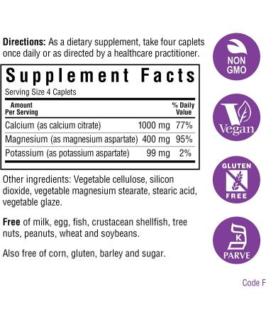 Bluebonnet Nutrition Calcium Magnesium Potassium 180 Caplets - Essential Mineral Supplement for Bone Health - Buy Online on GoSupps.com