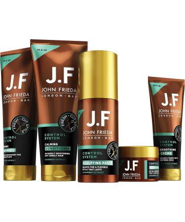 John Frieda Man JF Man Control System Taming Shampoo for Thick Unruly Hair 250 ml - Buy Online on GoSupps.com