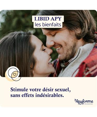 Apyforme - Libid Apy Booster - Energy Power and Endurance - Based on Ecklonia Ginseng Maca Fenugreek and Tribulus - 100% Natural - 60 Capsules - Made in France - Buy Online on GoSupps.com