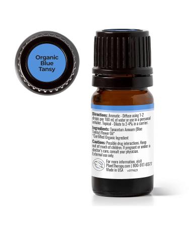 Buy Plant Therapy Organic Blue Tansy Essential Oil - 100% Pure Natural Aromatherapy Therapeutic Grade 5mL - International Shipping Available - Buy Online on GoSupps.com