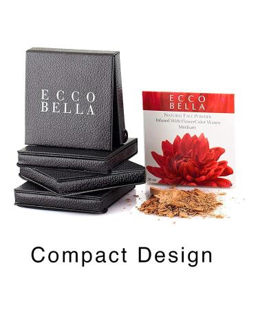 Ecco Bella Vegan Pressed Finishing Powder (Fair) - 0.38 oz | Cruelty-Free and Organic Makeup - Buy Online on GoSupps.com