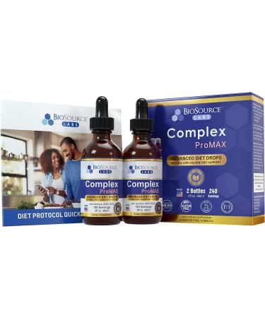 BioSource Labs Complex ProMAX Premium Diet Drops - 2 Fl Oz (Pack of 2) - Buy Online on GoSupps.com