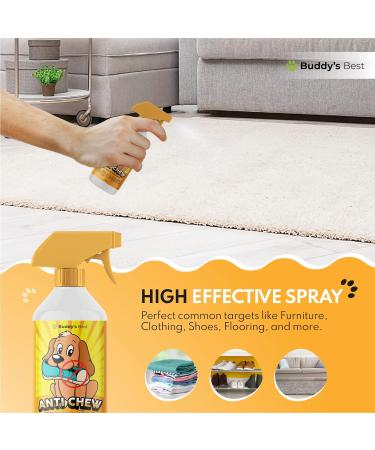 BUDDY'S BEST Anti Chew Spray for Dogs | Stop Chewing & Biting | Deter & Train Puppies | Fast Acting 250ml - Buy Online on GoSupps.com