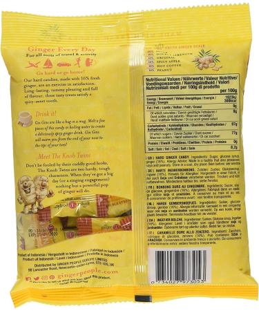 Happy Bees Bundle The Ginger People Gin Gins Sweets Twin Pack 150 g Chewy Plus 150 g Hard - Buy Online on GoSupps.com
