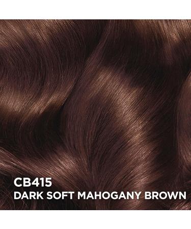 L'Oreal Paris Superior Preference Hair Dye Hair Color for Women CB415 Dark Soft Mahogany Brown Hair Dye Permanent Hair Color 100% Grey Coverage 9 weeks of Luminous Fade-Defying 1 Hair Dye Kit (Pack of 2) (Packaging May Vary) Dark Soft Mahogany Brown Brown - Buy Online on GoSupps.com