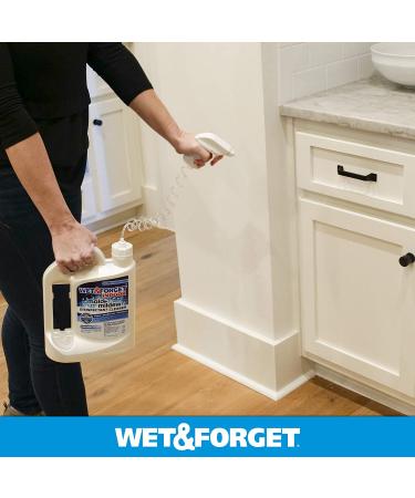 128 Fl. Oz. Wet & Forget Indoor Mold & Mildew All-Purpose Cleaner Refill - Deodorizes, Disinfects, Kills 99.9% Bacteria/Viruses - Buy Online on GoSupps.com