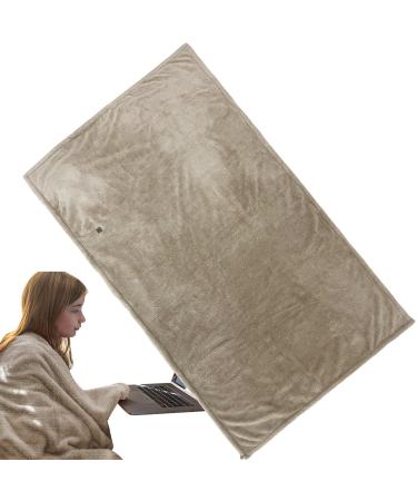 Kasmole Electrically heated monitoring ceiling - heated cover for outdoor area soft warming electrical shooting ceiling made of plush for waist dormitory living room at home bedroom