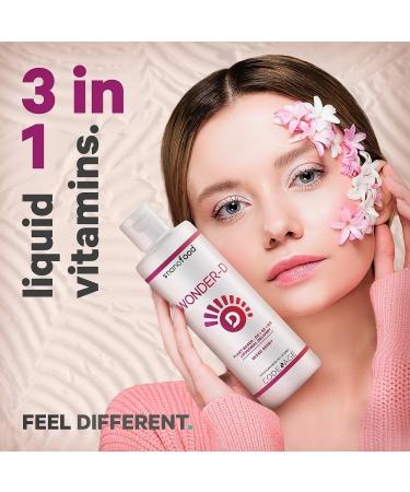 Codeage Liposomal Wonder-D Vitamin D3 1000 IU Vegan Liquid Drops with B12, K2 & Vitamin E, Non-GMO, Plant-Based, Mixed Berry Flavor - 7.6 fl oz - Buy Online on GoSupps.com