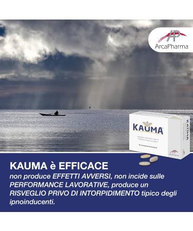 ArcaPharma KAUMA the natural alternative to synthetic benzodiazepines twolayer tablet with soothing and relaxing physiological effect - Buy Online on GoSupps.com